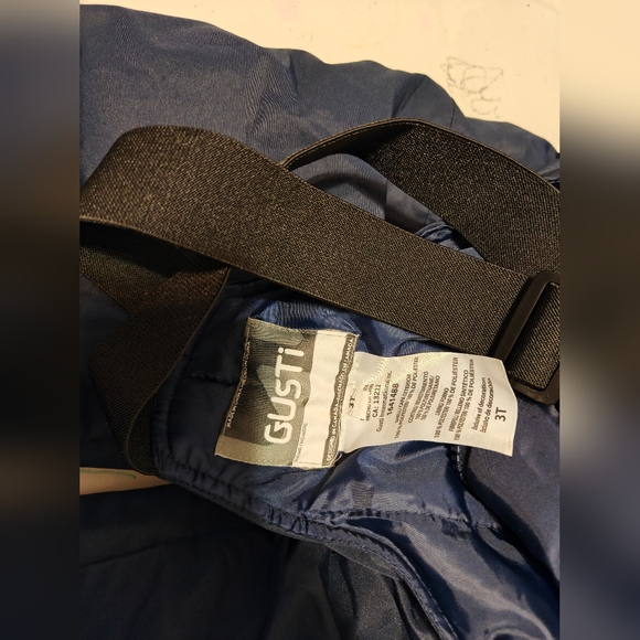 EUC Gusti Kid’s Snow Ski Snowboarding Bibs Pants Blizzard Boys Girls Size 3T Euc - Picture 2 of 5